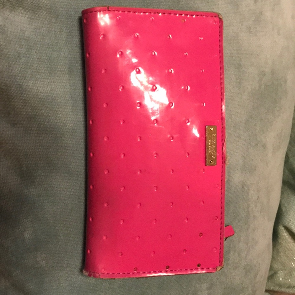 Kate spade ♠️ hot pink wallet